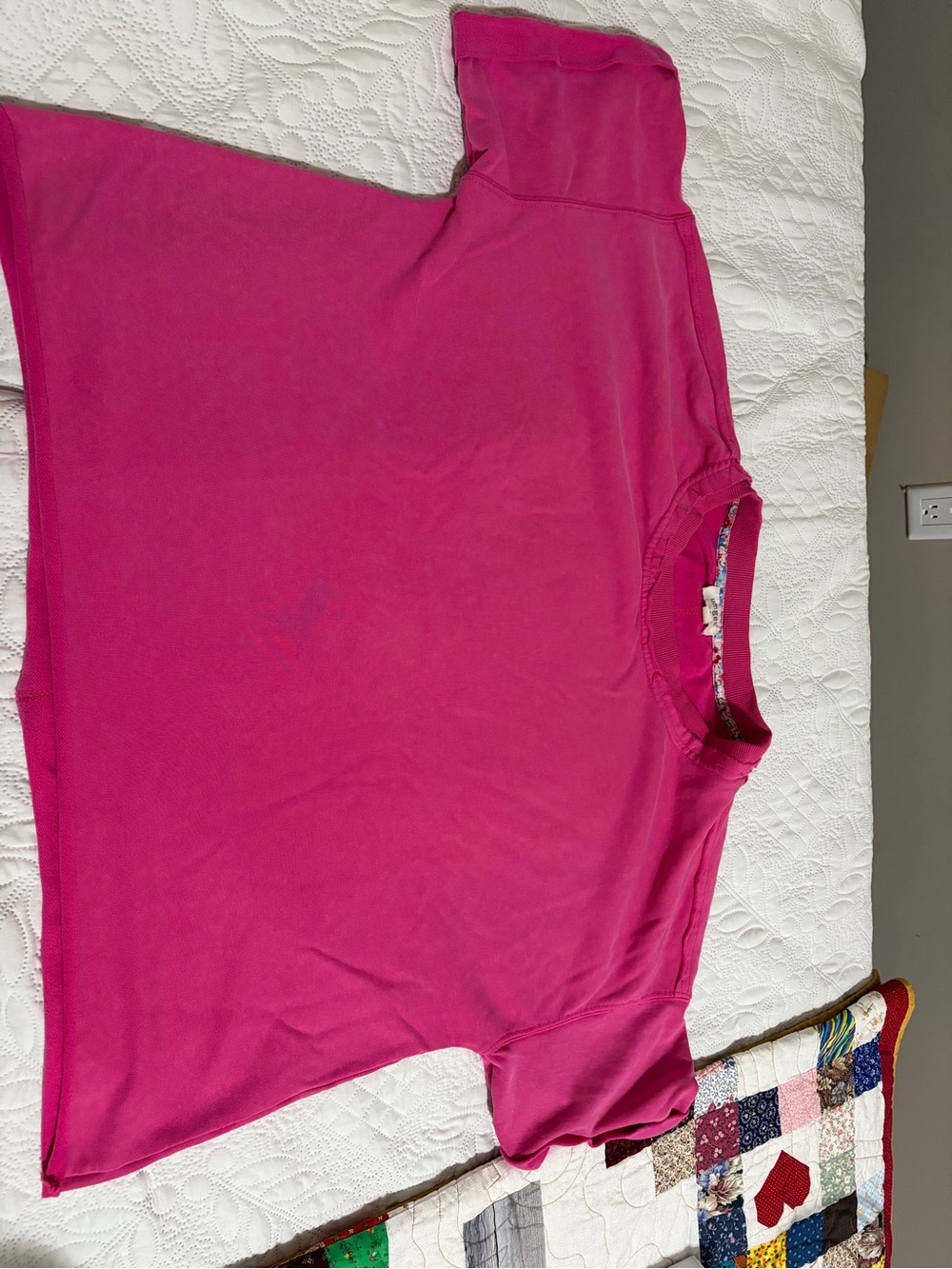 Umgee Classic Women's Short Sleeve Tee - Fuchsia